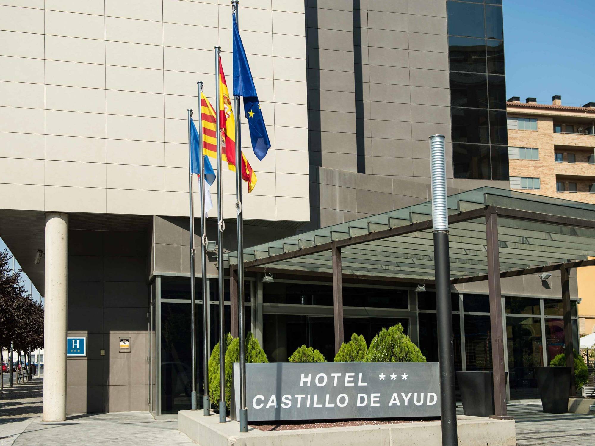 Globales Castillo De Ayud Calatayud Exteriör bild